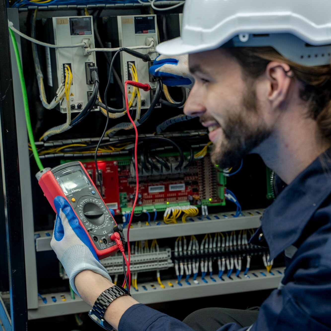 Electricity and electrical maintenance service.